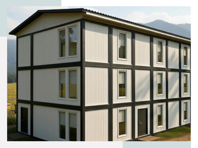 Модульные общежития в Шебекино