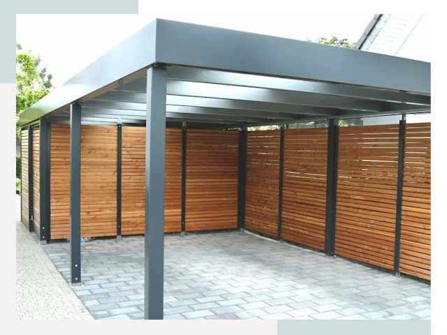 Навесы для парковки в Шебекино