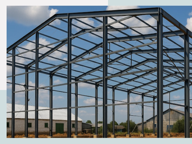Быстровозводимые ангары от СтальСтрой-Шбк по цене 611 руб.