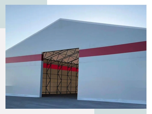 Быстровозводимые ангары в Шебекино