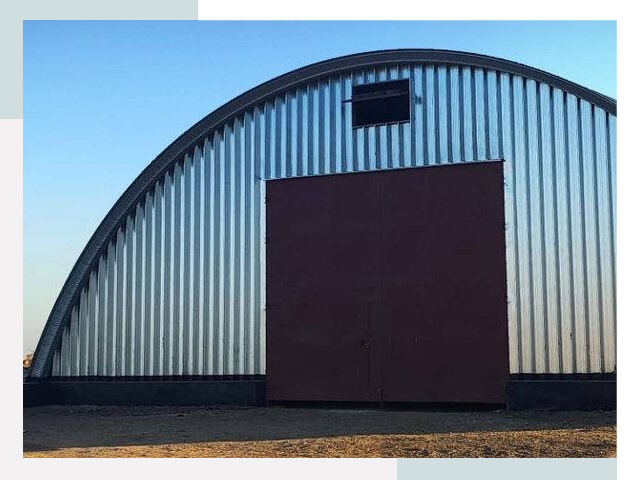 Бескаркасные ангары в Шебекино