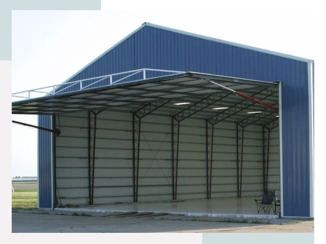 Прямо стенные ангары в Шебекино