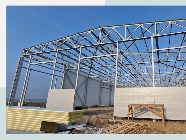 Утепленные ангары в Шебекино от 611 руб. за м²