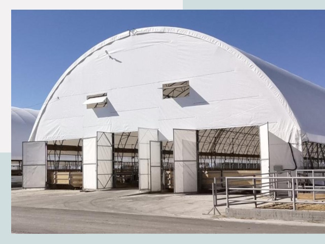 Тентовые ангары по цене 611 руб. в Шебекино