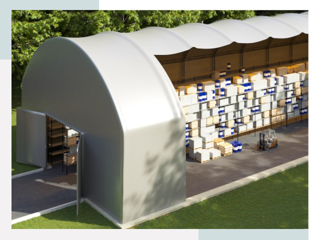 Тентовые ангары в Шебекино