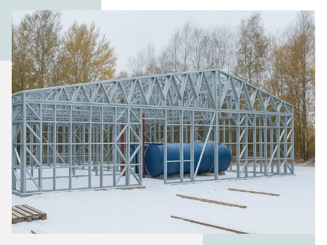 Металлические ангары в Шебекино