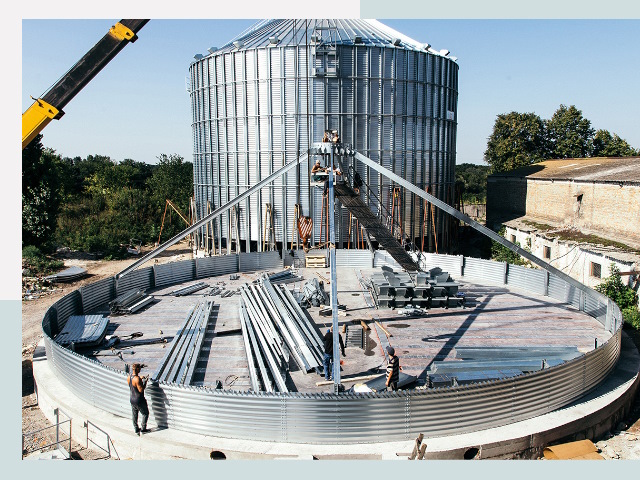 Силосы для зерна в Шебекино от 611 руб. - Надёжное хранение