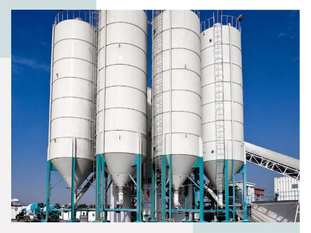 Строительство цементных силосов в Шебекино