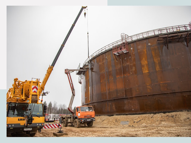 Монтаж резервуаров в Шебекино от 611 руб. за м³