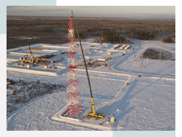 Мачты связи в Шебекино