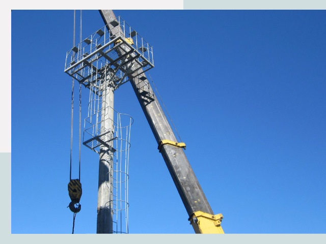 Монтаж осветительных мачт в Шебекино от 611 руб.