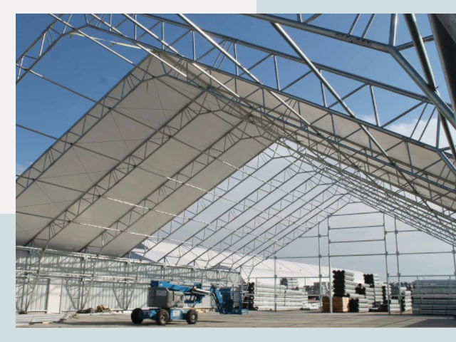 Каркасно-тентовые сооружения от СтальСтрой-Шбк по цене 611 руб.