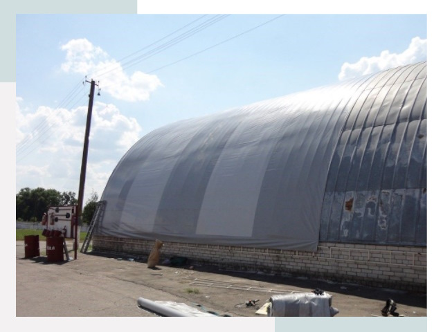 Ремонт ангаров в Шебекино