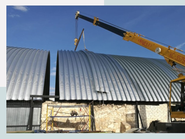 Реконструкция ангаров в Шебекино от 611 руб.