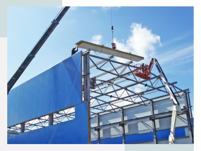 Монтаж сэндвич-панелей в Шебекино