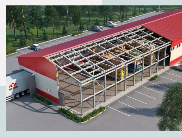 Проектирование ангаров в Шебекино от 611 руб.