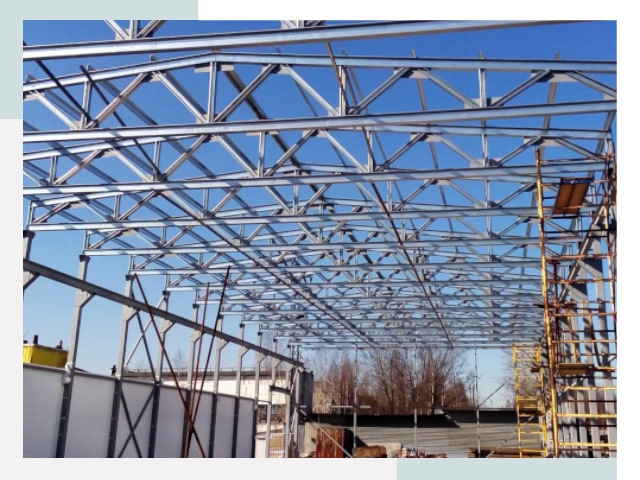 Металлокаркасы для складов в Шебекино