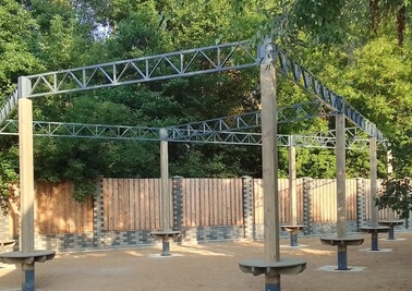 Терраса из металлоконструкций под ключ, проектирование, изготовление и монтаж от СтальСтрой-Шбк